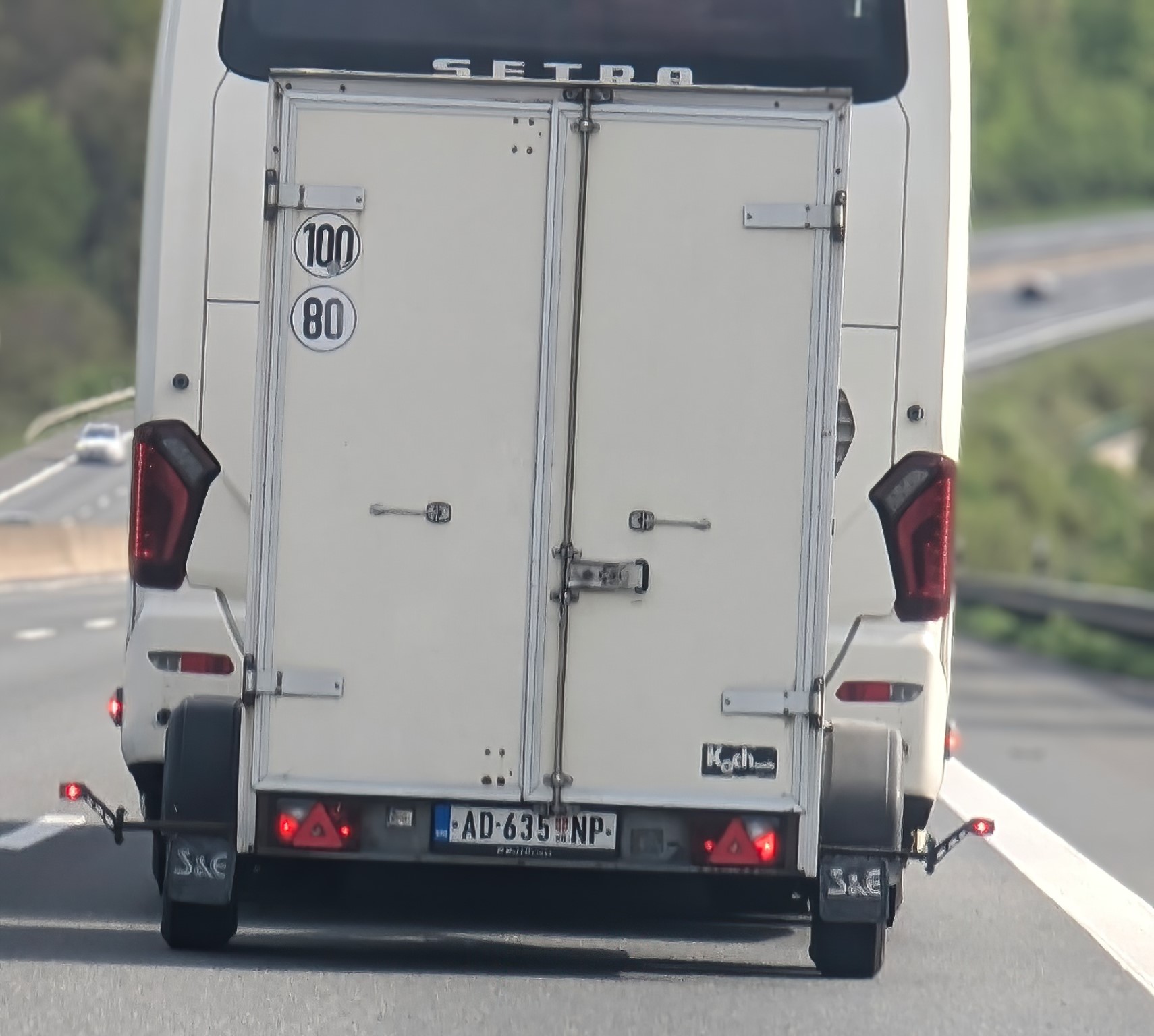 AD-635 NP, Koch Trailer 