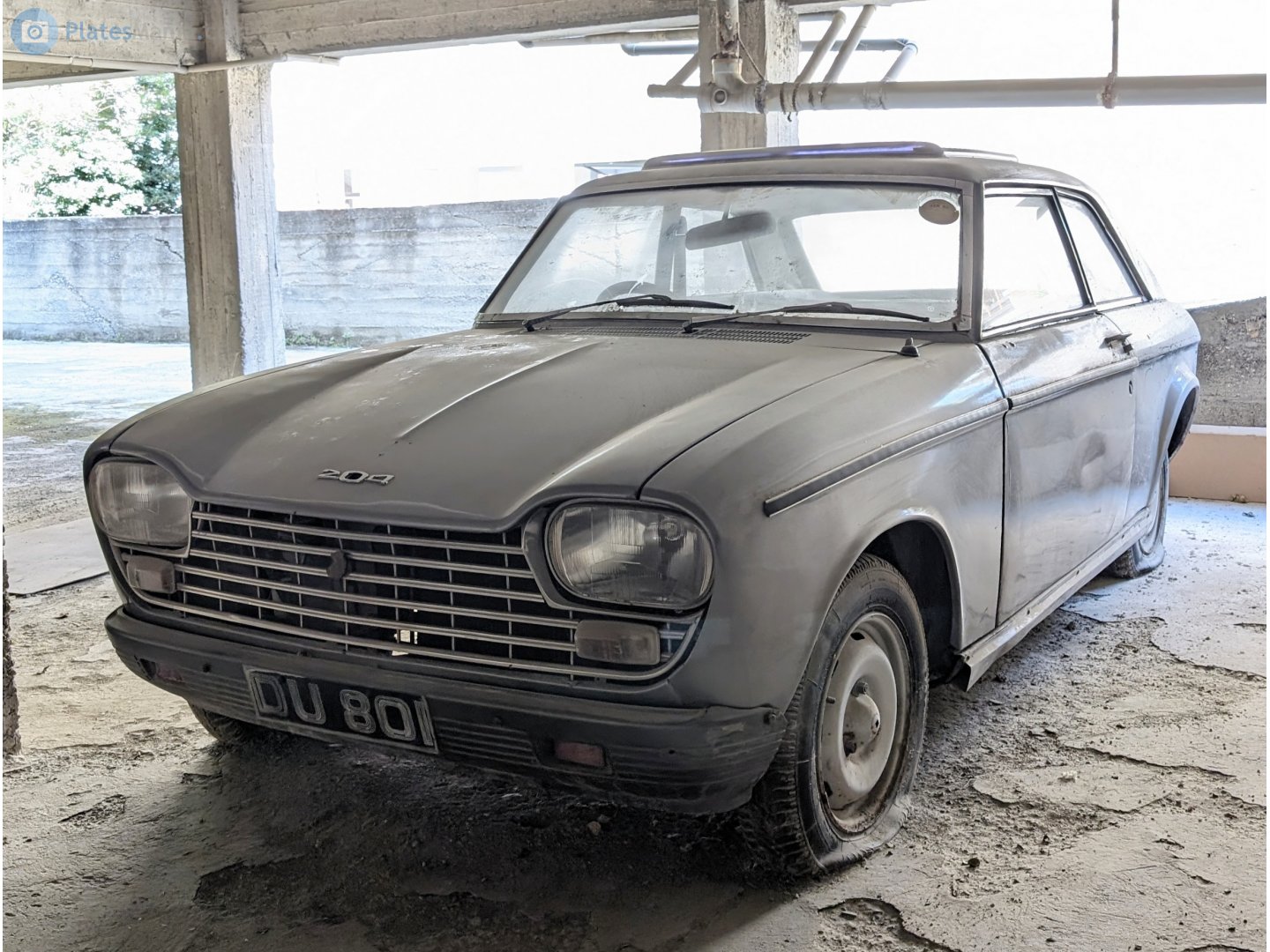 DU 801, Peugeot 204 1st gen Coupé, 1966–1970