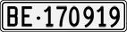 License plate of Switzerland, Cars