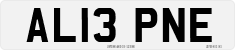 License plate of the United Kingdom, 2001 year system