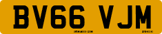 License plate of the United Kingdom, 2001 year system