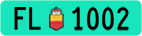License plate of Liechtenstein, Agricultural vehicles (green)
