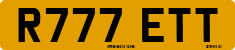 License plate of the United Kingdom, 1983 year system