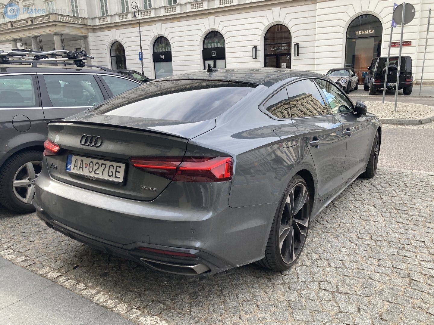 AA 027GE, Audi A5 2nd gen Sportback (B9/F5A), 2016–2024