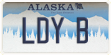 Alaska, Vanity Plates