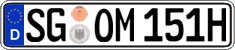 German license plate, Plates for oldtimers (type 