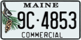 Maine, Commercial vehicles (1A-2345)