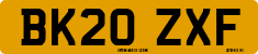 License plate of the United Kingdom, 2001 year system