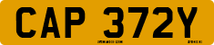 License plate of the United Kingdom, 1963 year system