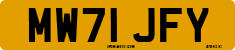 License plate of the United Kingdom, 2001 year system