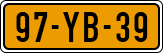 License plate of the Netherlands, Imported oldtimers (cars)