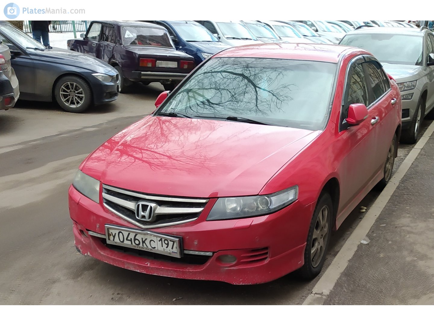 у 046 кс 197, Honda Accord 7th gen (Euro) Sedan (CL), 2002–2008