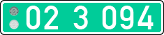 License plate of Lithuania, Diplomatic