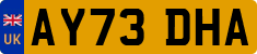 License plate of the United Kingdom, 2001 year system