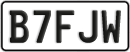 License plate of New Zealand, Motorcycles (1(2)ABC / A1BCD)