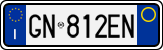 License plate of Italy, Cars (1994 year series)