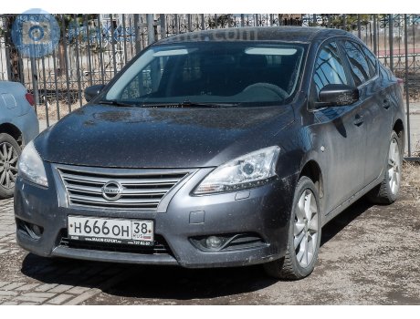 н666он38, Nissan Sentra