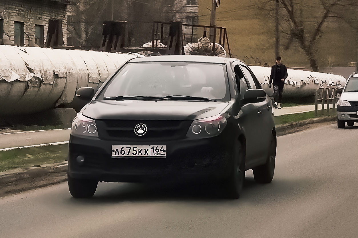 а 675 кх 164, Geely GC6 