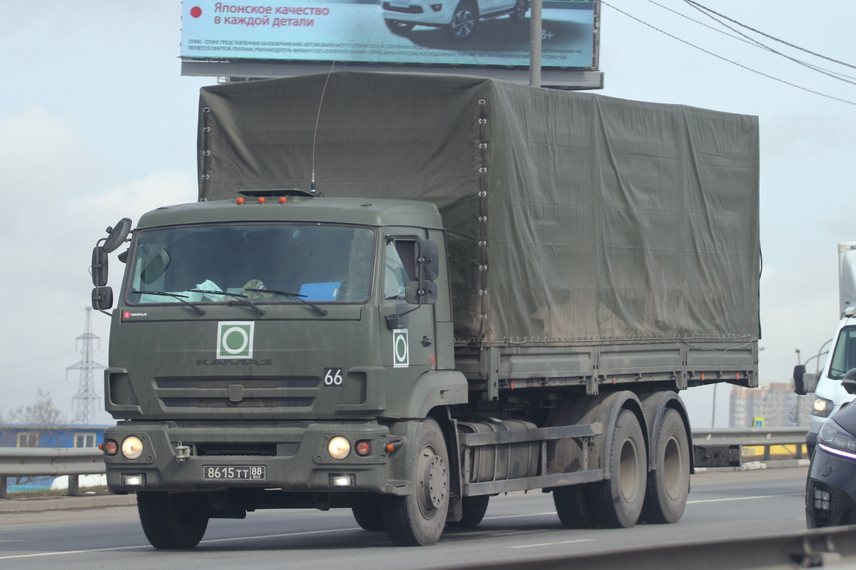 8615 тт 88, KamAZ 6511 65117 Military, 2013–