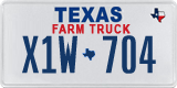 Texas, Farm Truck (A1B-234)