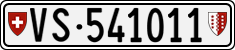 License plate of Switzerland, Cars
