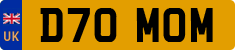 License plate of the United Kingdom, 1983 year system