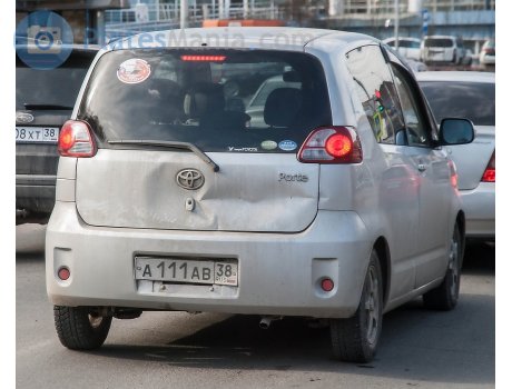 а111ав38, Toyota Porte