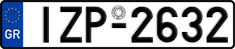 License plate of Greece, Cars