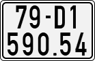 License plate of Vietnam, Motorcycles