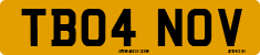 License plate of the United Kingdom, 2001 year system