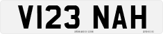 License plate of the United Kingdom, 1983 year system