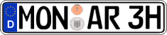 German license plate, Plates for oldtimers (type 