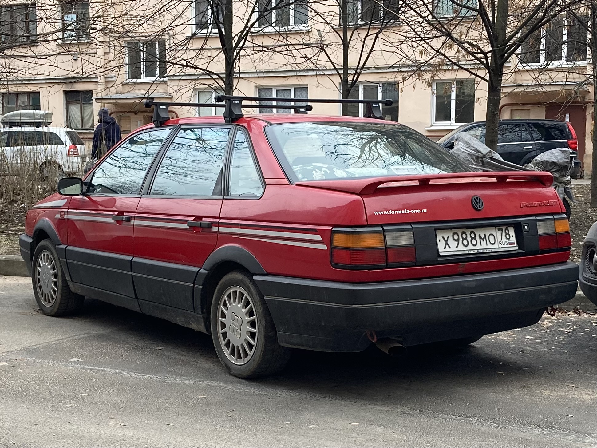 х 988 мо 78, Volkswagen Passat 3rd gen Sedan (B3; 35i), 1988–1993