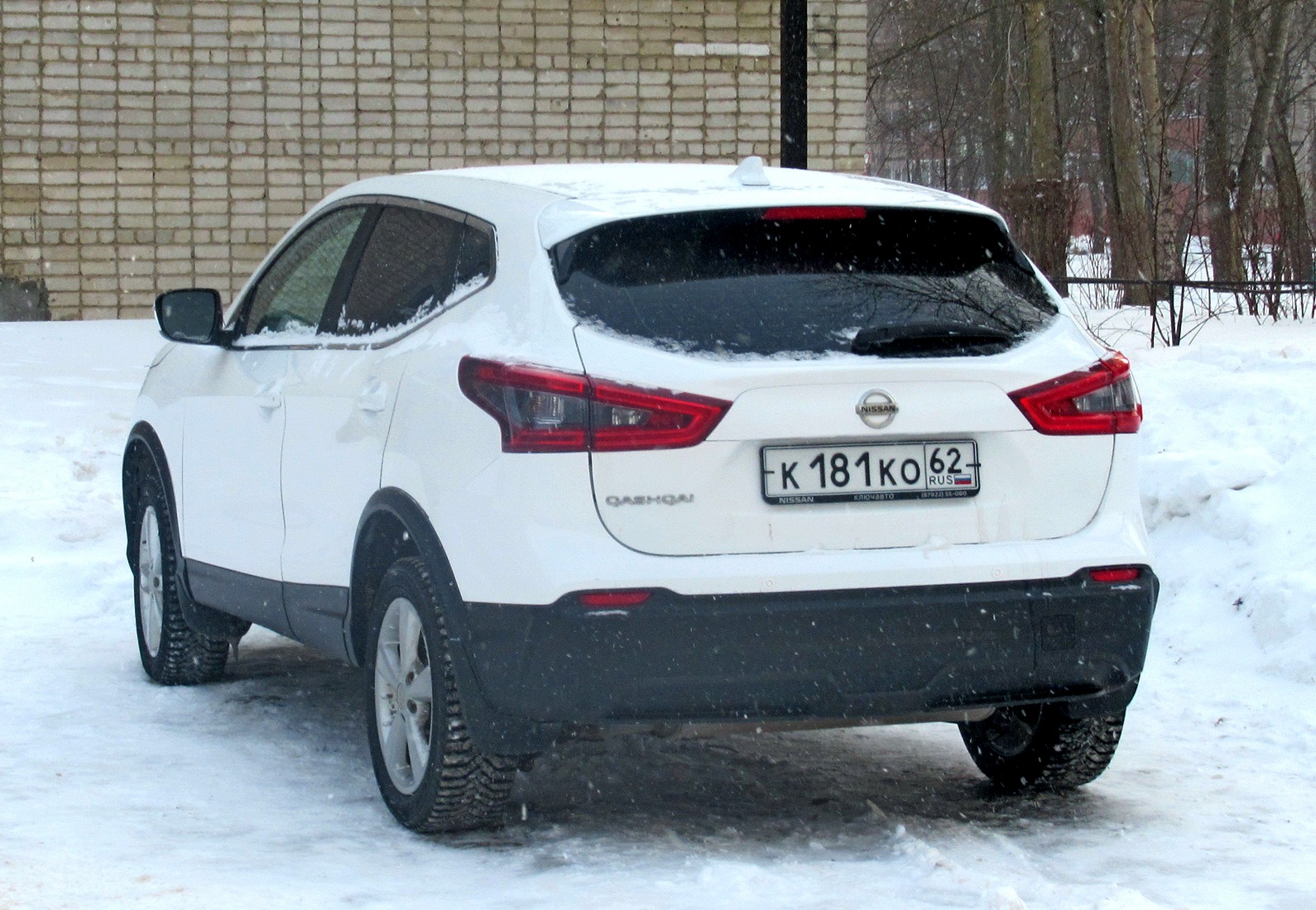 к 181 ко 62, Nissan Qashqai 2nd gen (J11), facelift, 2017–2021 (–2024 for others)
