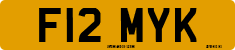 License plate of the United Kingdom, 1983 year system