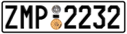 License plate of Greece, Cars