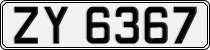 License plate of Norway, Trailers, motorcycles, special vehicles
