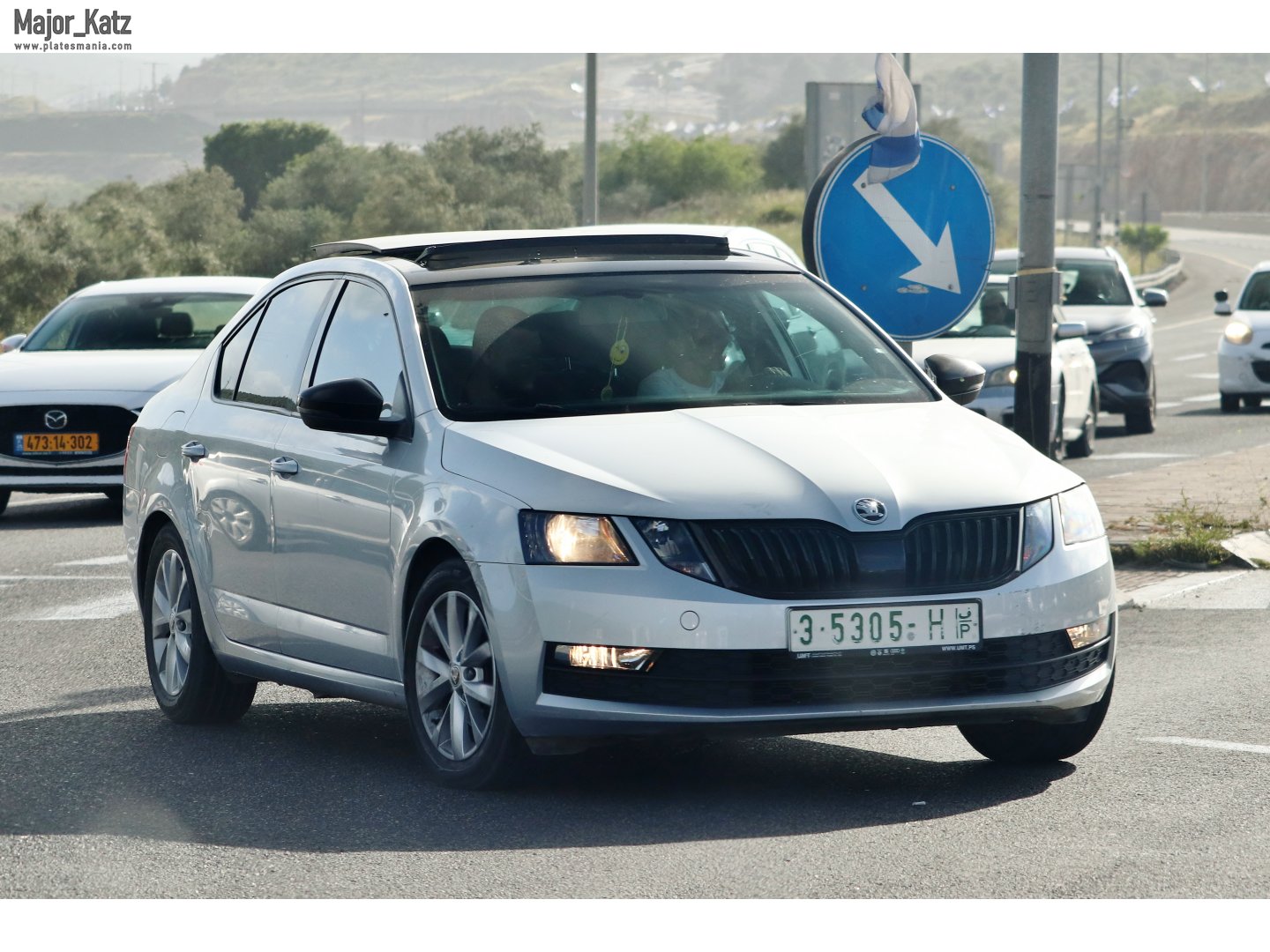 3-5305-H, Skoda Octavia 3rd gen Liftback (A7/5E3), facelift, 2017–2022 (–2023 for CN-market)