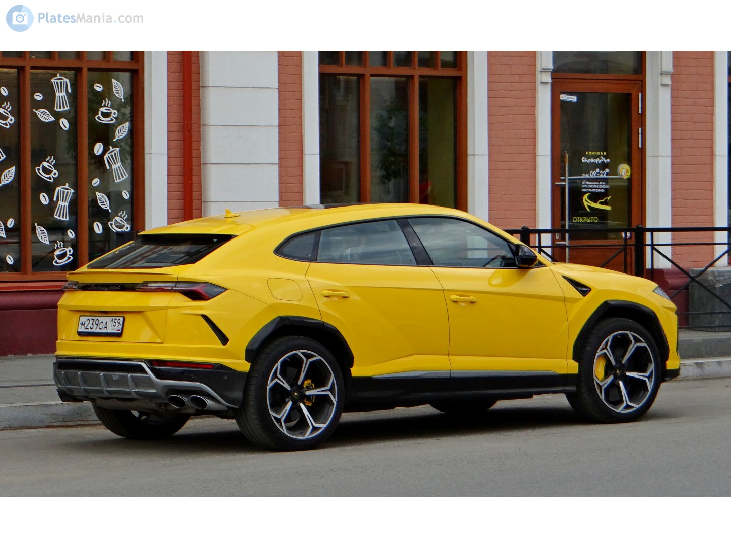 м 239 оа 159, Lamborghini Urus 1st gen, 2018–