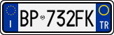 License plate of Italy, Cars (1994 year series)