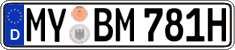 German license plate, Plates for oldtimers (type 