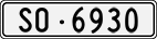 License plate of Switzerland, Cars