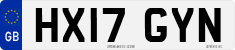 License plate of the United Kingdom, 2001 year system