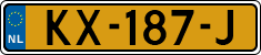 License plate of the Netherlands, Cars