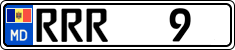 License plate of Moldova, Cars (2015)
