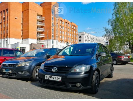т599ка57, Volkswagen Golf Plus