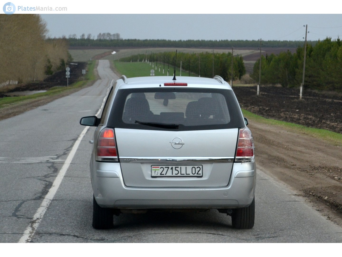 2715LL02, Opel Zafira 2nd gen (Family) (B; A05), 2005–2014