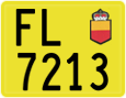 License plate of Liechtenstein, Light motor vehicles