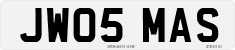 License plate of the United Kingdom, 2001 year system