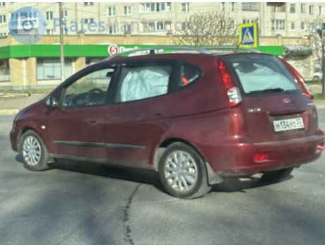 м134уо33, Chevrolet Rezzo